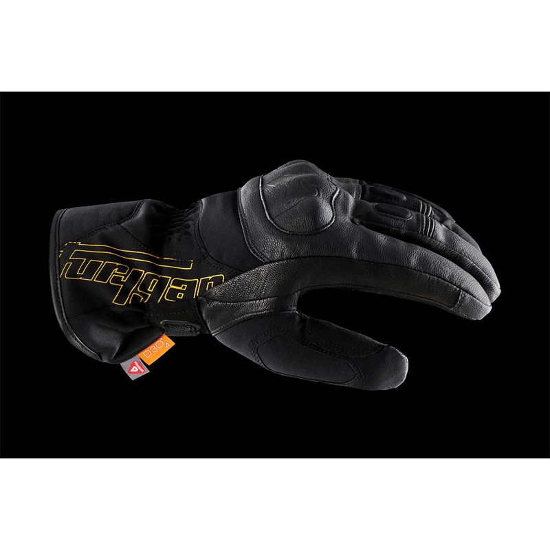 Furygan Oslo D3O® PrimaLoft® Lady Damen Motorradhandschuhe schwarz-gold