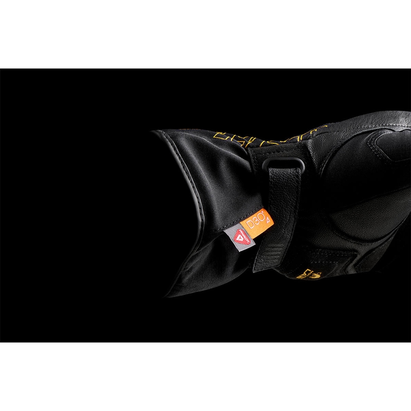 Furygan Oslo D3O® PrimaLoft® Lady Damen Motorradhandschuhe schwarz-gold