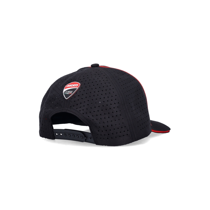 Ducati Laser Performance Midvisor Cap schwarz-rot