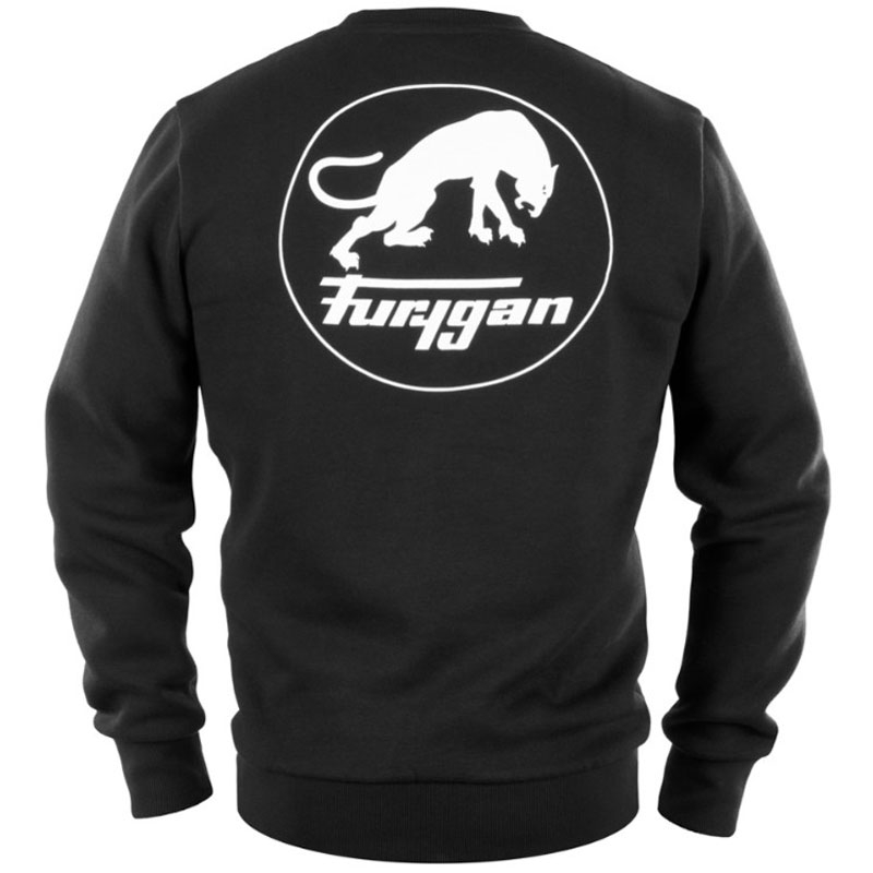 Furygan Corpo Sweatshirt schwarz-weiß