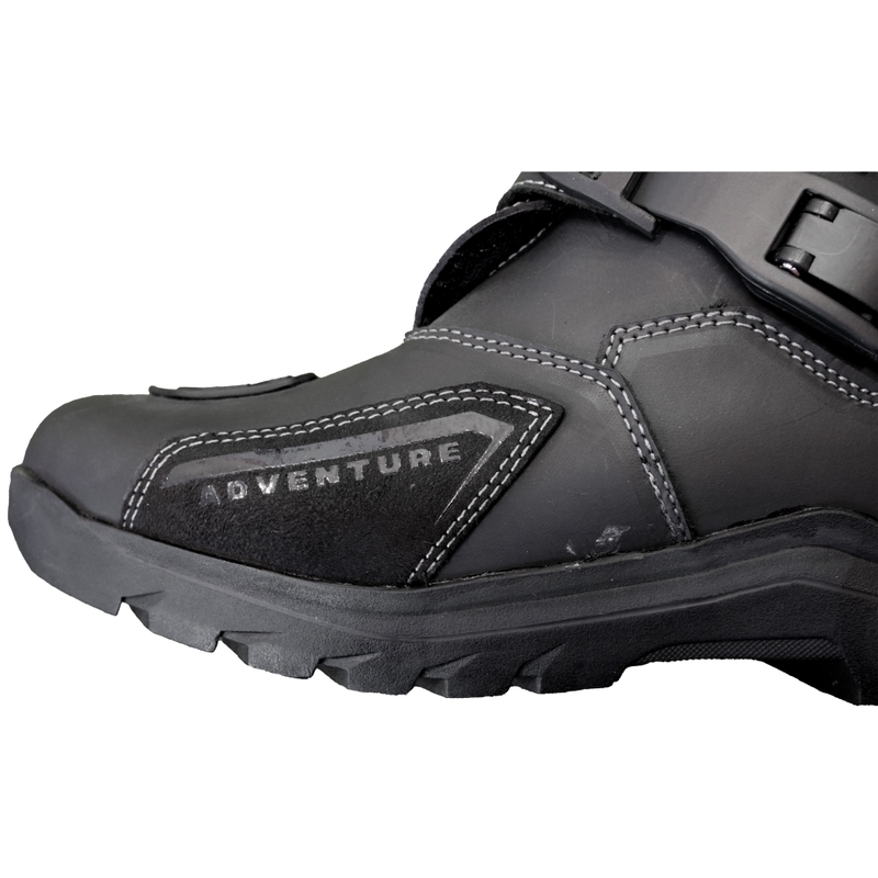 Street Racer Adventure Low WP Motorradstiefel schwarz - II. Qualität