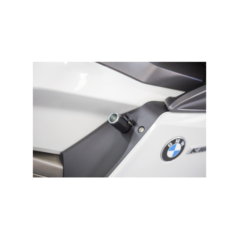 DIN-Adapter von kleiner Motorradsteckdose auf Auto-Steckdose