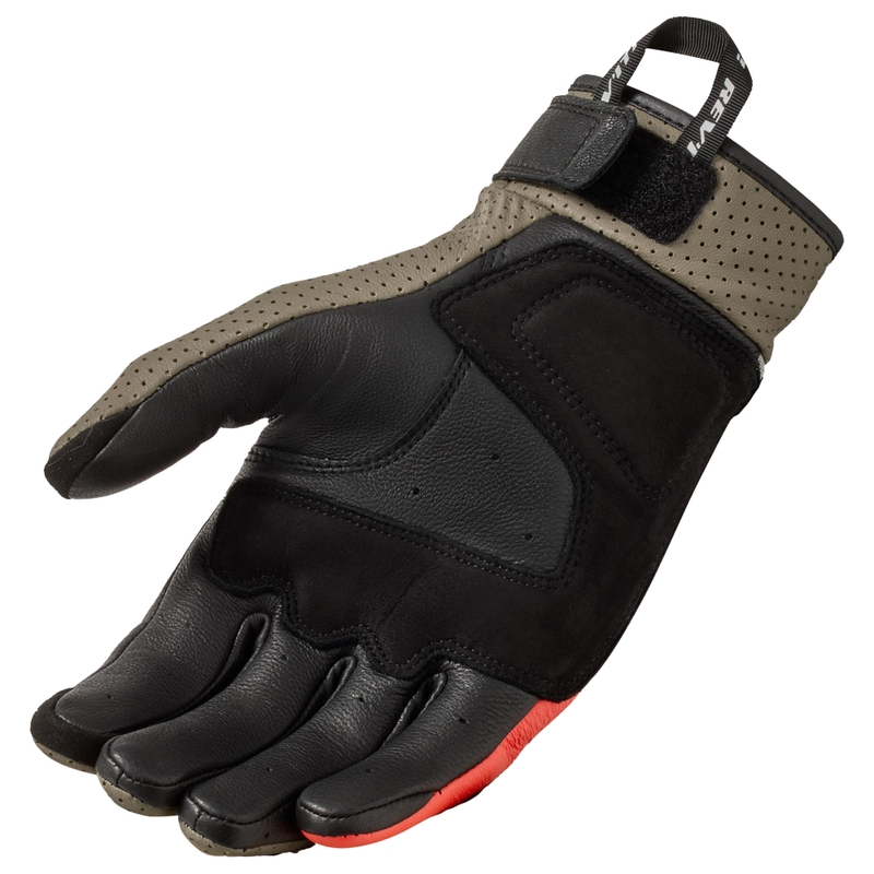 Motorradhandschuhe Revit Lewisville Sand-Rot