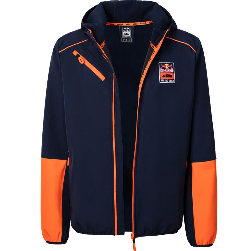 KTM Red Bull Racing Grid Softshelljacke blau-orange
