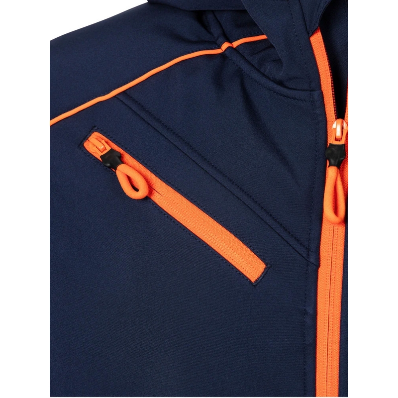 KTM Red Bull Racing Grid Softshelljacke blau-orange