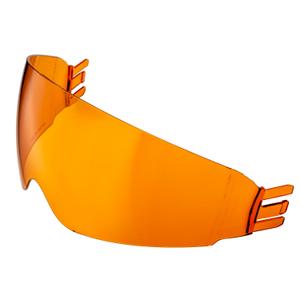 Sonnenvisier für Cassida Tour Helme antifog orange