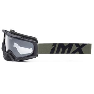 Motocrossbrille iMX Dust schwarz-bronze mit klarem Plexiglas