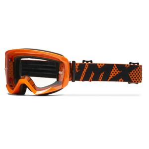 iMX Endurance Flip orange Motorradbrille mit klarem Plexiglas