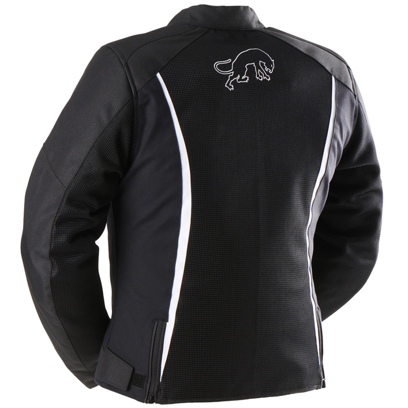 Furygan Odessa Vented 3 in 1 Damen Motorradjacke schwarz-weiß