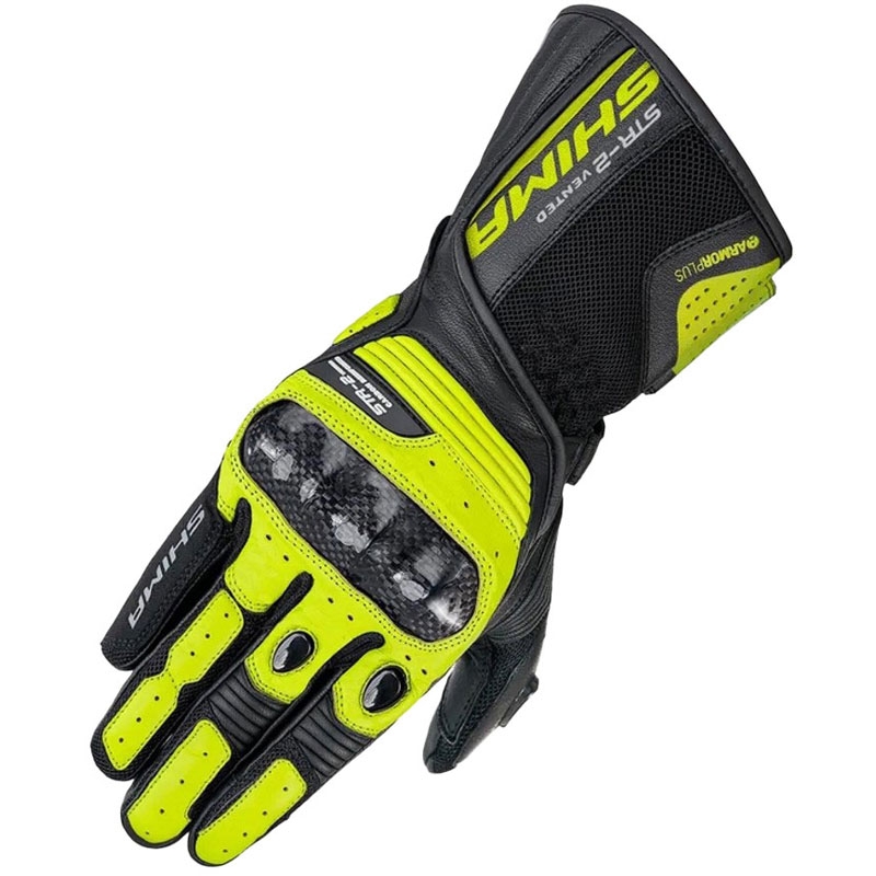 Motorradhandschuhe Shima STR-2 Vent fluo gelb