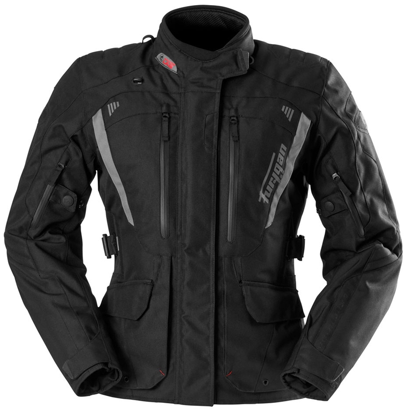 Furygan Apalaches Lady Evo Damen Motorradjacke schwarz-grau