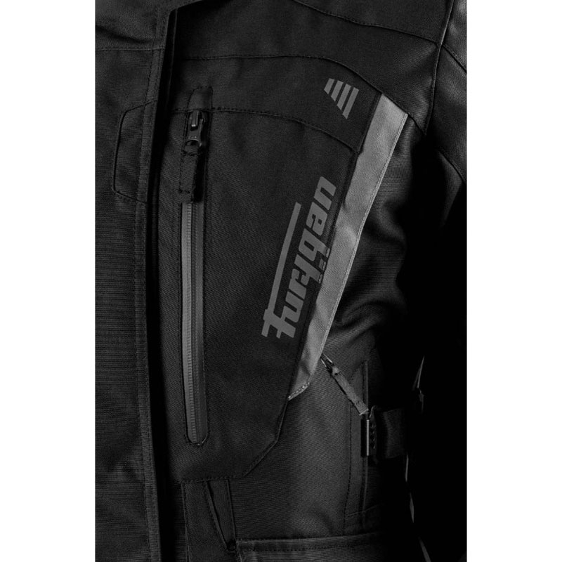 Furygan Apalaches Lady Evo Damen Motorradjacke schwarz-grau