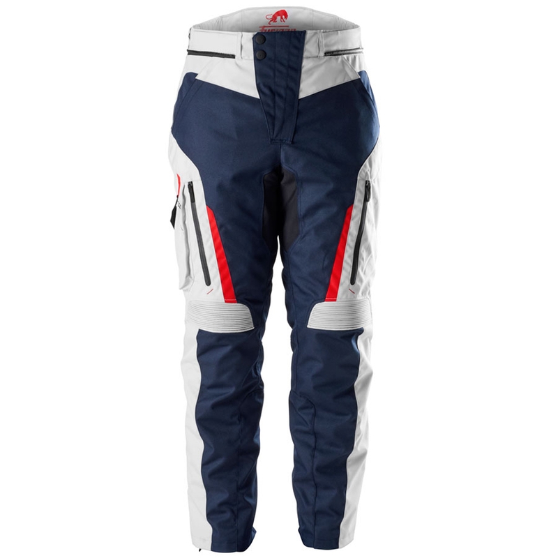 Furygan Killington Motorradhose blau-beige-rot