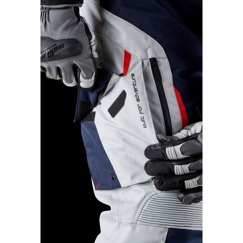Furygan Killington Motorradhose blau-beige-rot