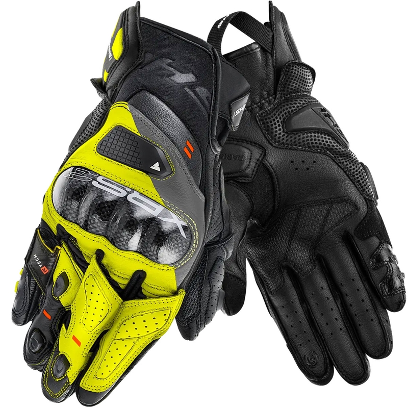 Shima XRS-3 Motorradhandschuhe neongelb