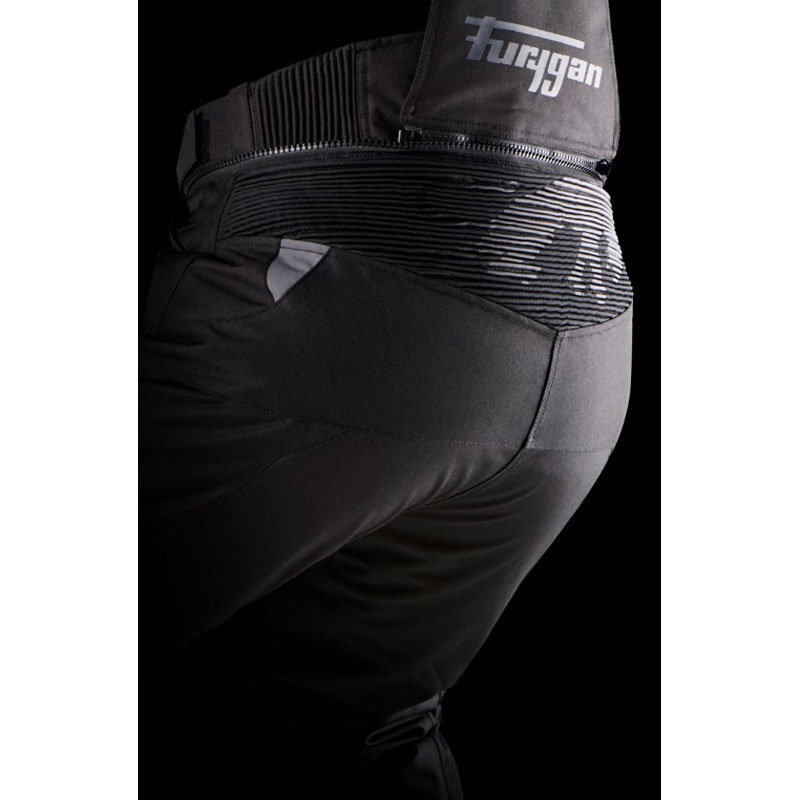 Furygan Killington Motorradhose schwarz-grau