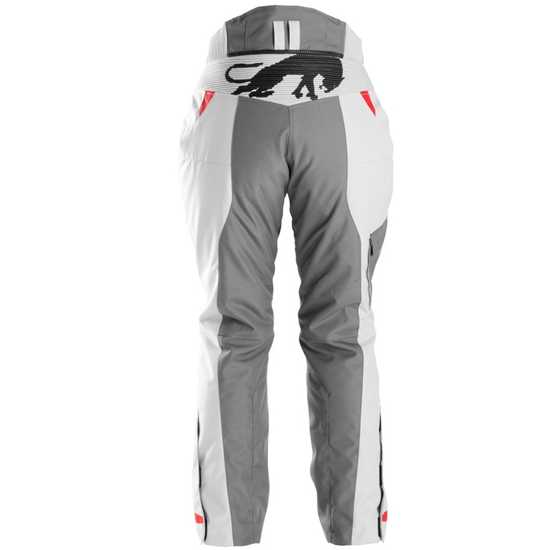 Furygan Killington Lady Damen Motorradhose grau-beige-rot