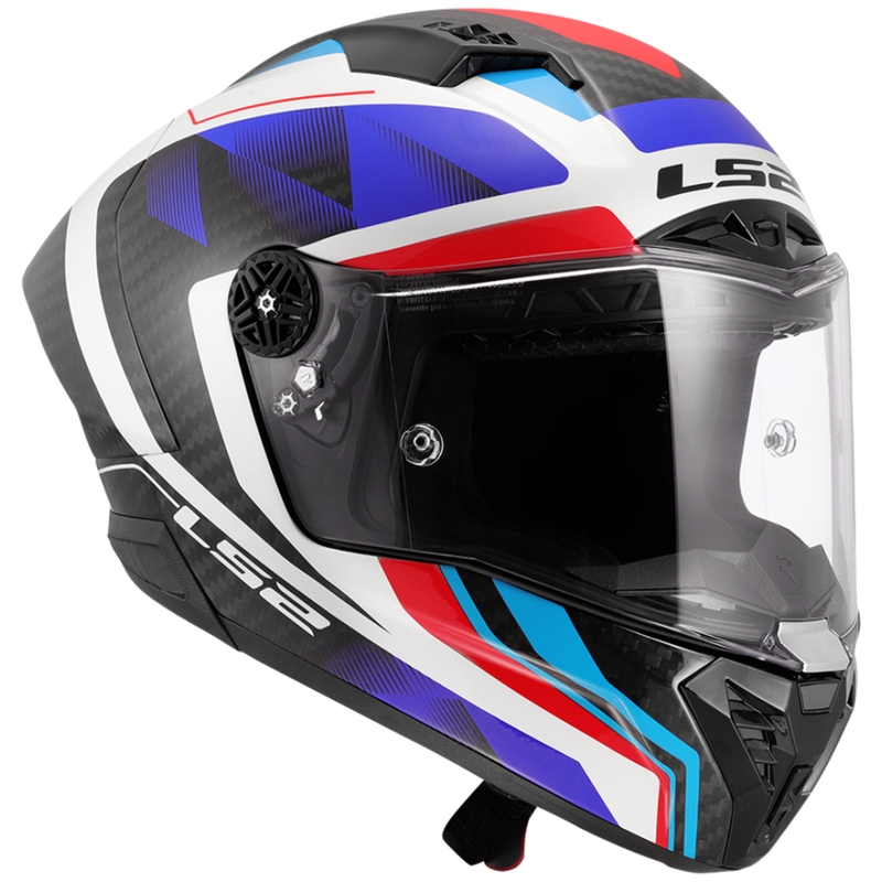 Integralhelm Motorrad LS2 FF805 Thunder C GP Aero Raute blau-rot