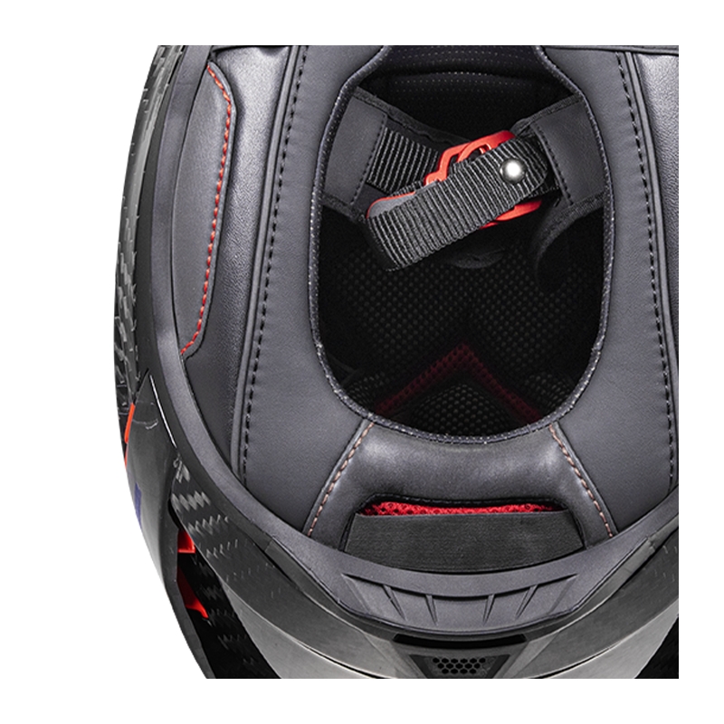 Integralhelm Motorrad LS2 FF807 Dragon Carbon mattschwarz