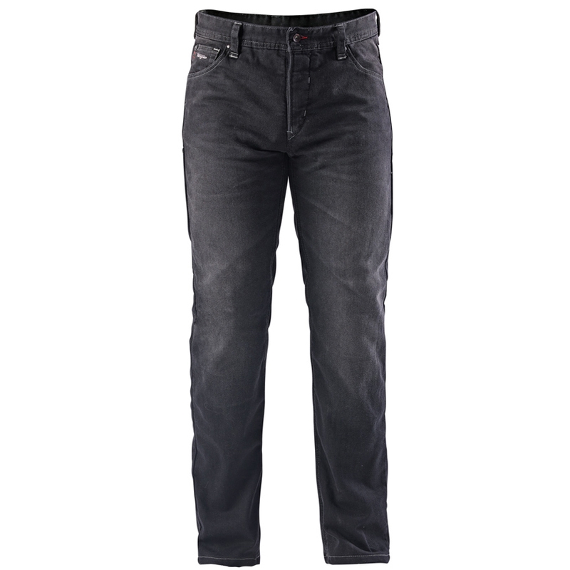 Furygan D12 X Kevlar® Straight Motorradjeans Schwarz