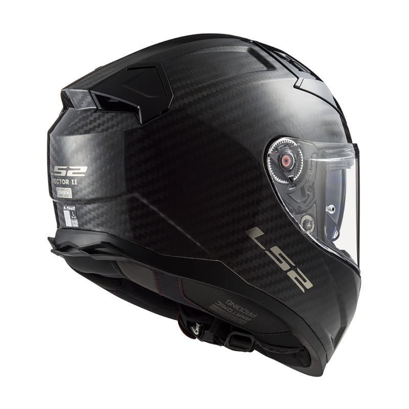Integralhelm Motorrad LS2 FF811 Vector II Carbon mattschwarz