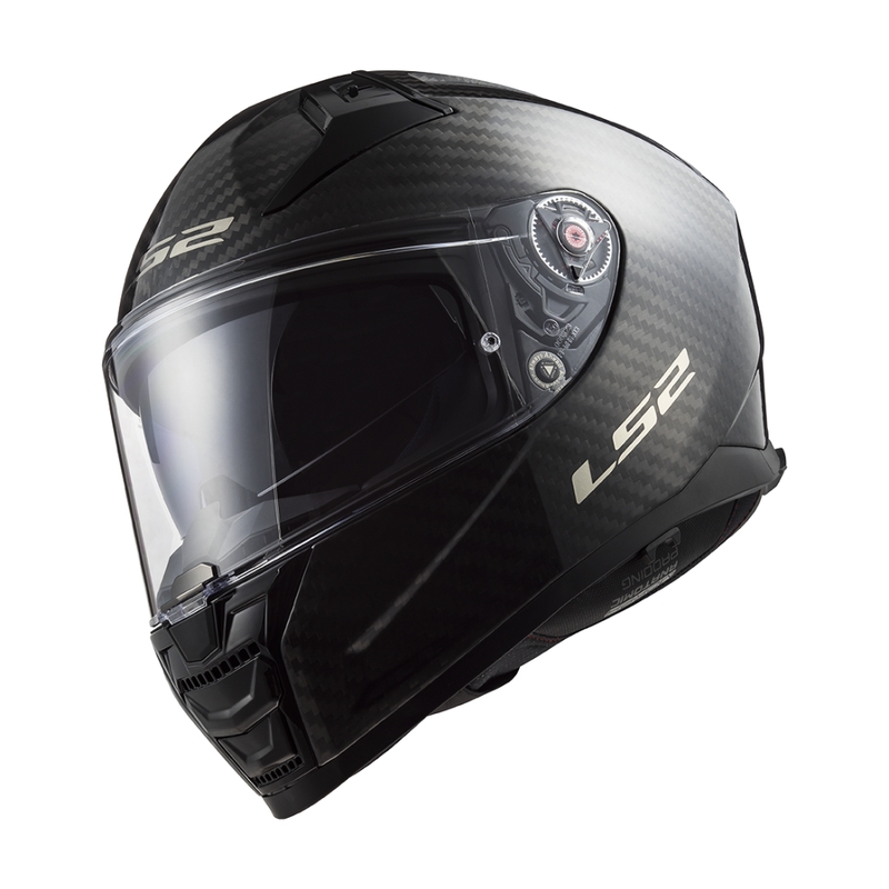 Integralhelm Motorrad LS2 FF811 Vector II Carbon mattschwarz