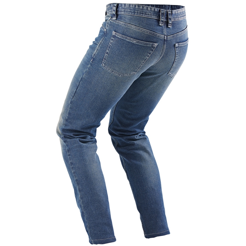 Furygan D12 X Kevlar® Straight Motorradjeans verwaschenes Hellblau