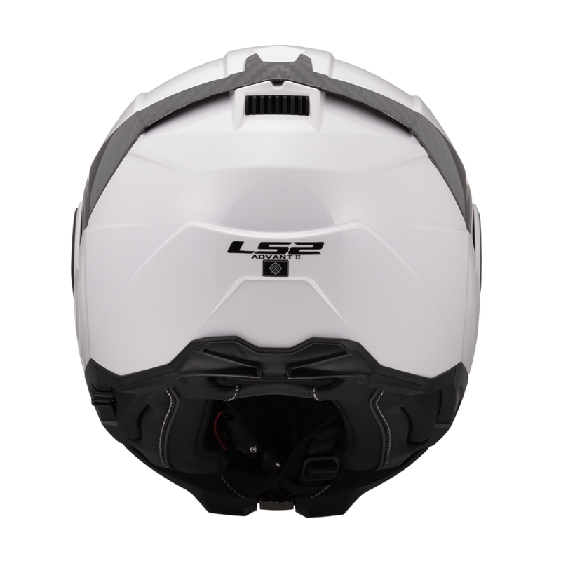 Klappbarer Motorradhelm LS2 FF910 Advant II, einfarbig weiß