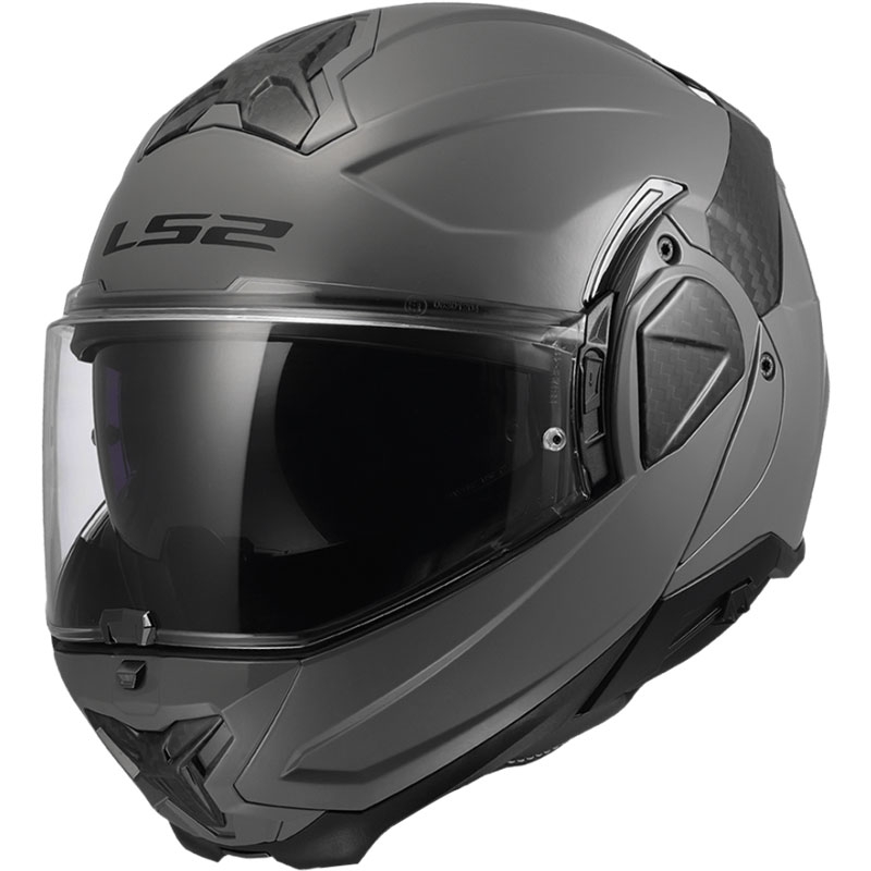 Klappbarer Motorradhelm LS2 FF910 Advant II Solid Nardo grau
