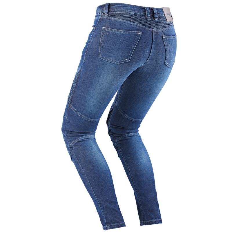 Furygan Purdey Evo Slim Damen Motorradjeans blau