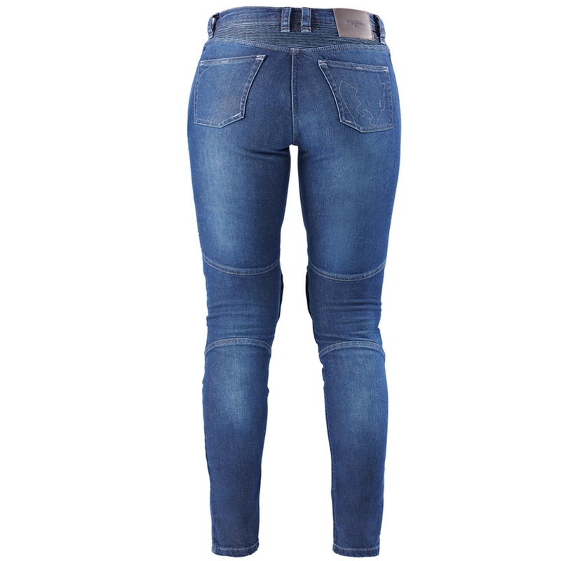 Furygan Purdey Evo Slim Damen Motorradjeans blau