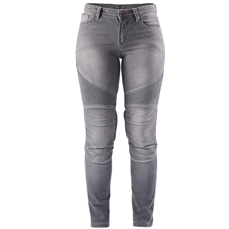 Furygan Purdey Evo Slim Damen Motorradjeans grau