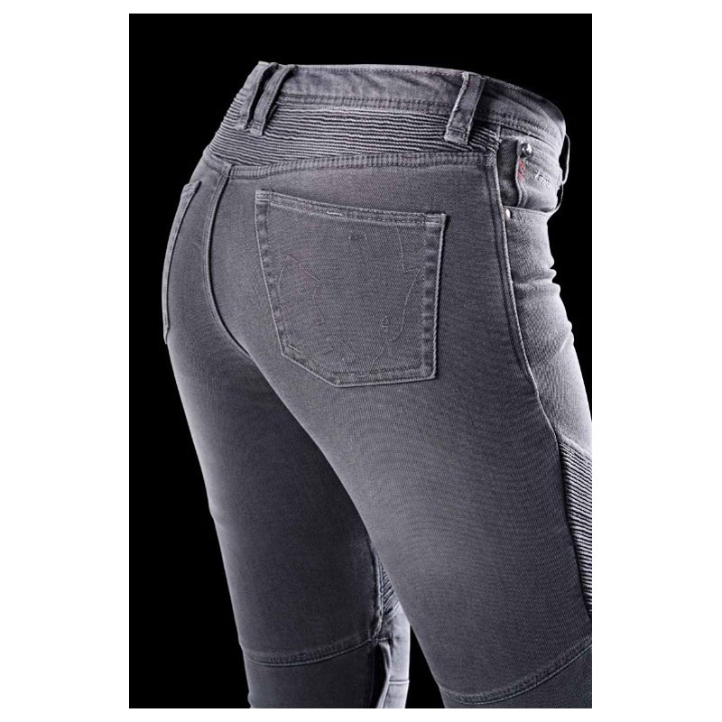 Furygan Purdey Evo Slim Damen Motorradjeans grau