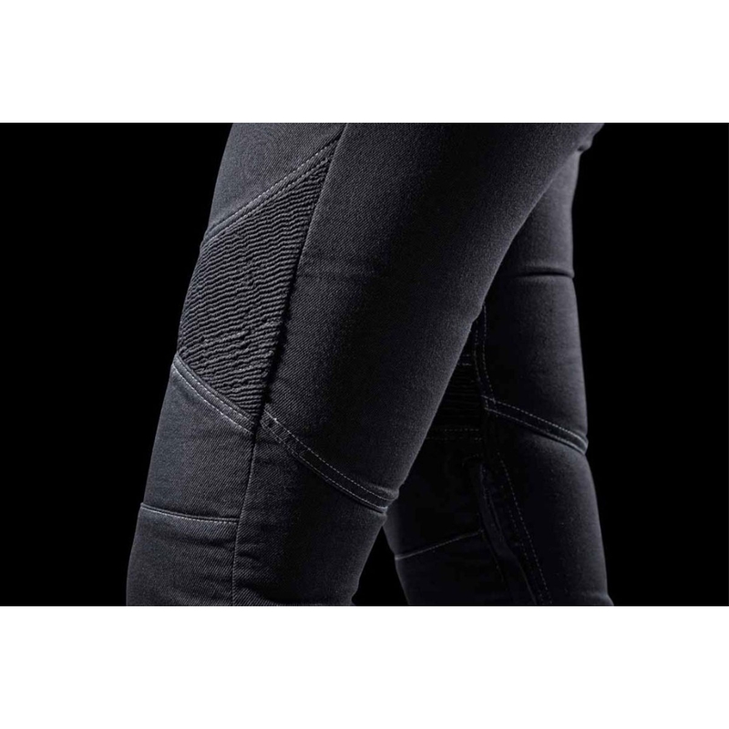 Furygan Purdey Evo Slim Damen Motorradjeans schwarz