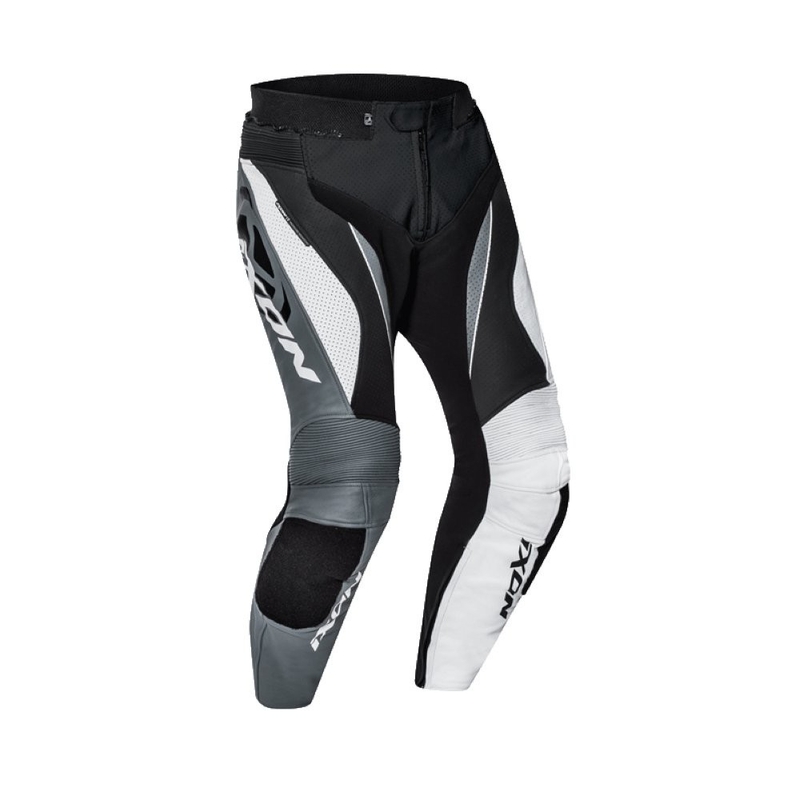 IXON Falcon schwarz-grau-weiße Motorradhose