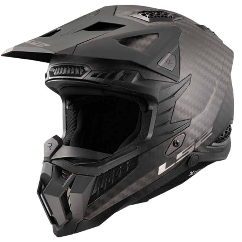 Motocrosshelm LS2 MX703 C X-Force PRO FIM mattschwarz