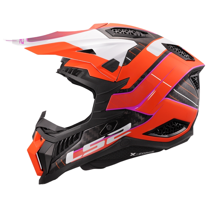Motocrosshelm LS2 MX703 X-Force Galuo orange