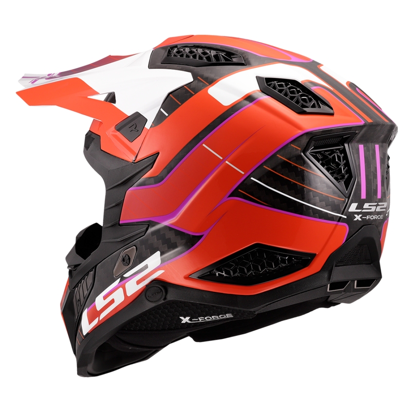 Motocrosshelm LS2 MX703 X-Force Galuo orange