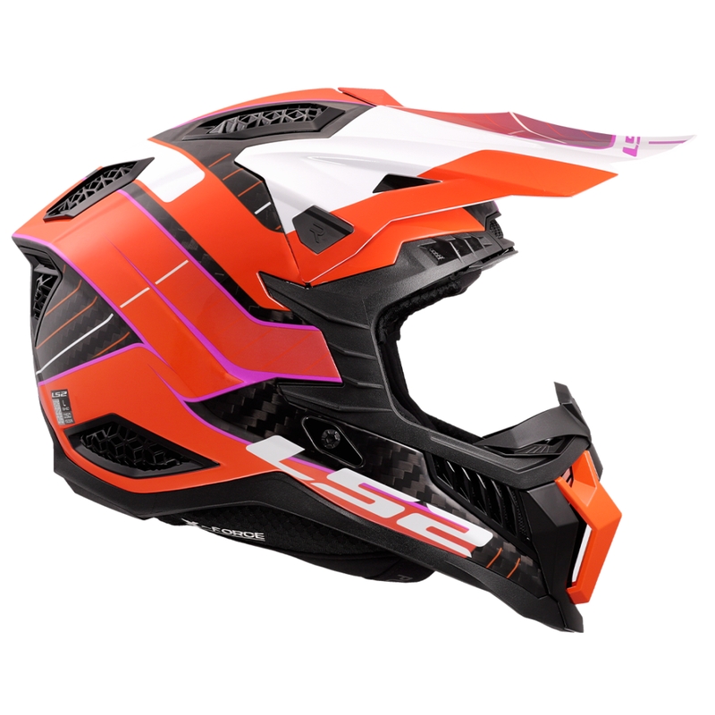 Motocrosshelm LS2 MX703 X-Force Galuo orange