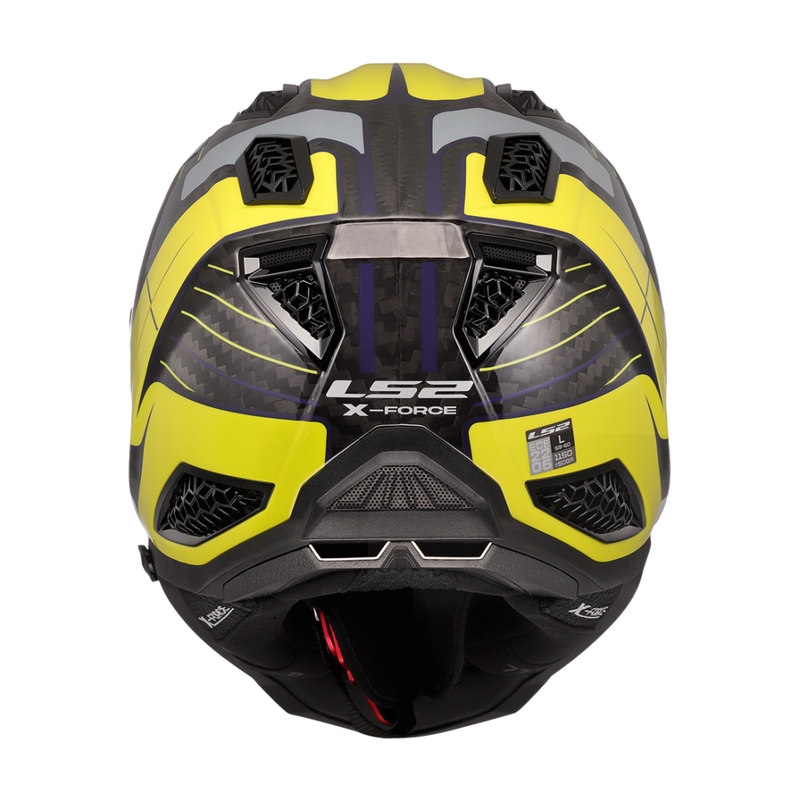 Motocrosshelm LS2 MX703 X-Force Galuo grau-fluo gelb