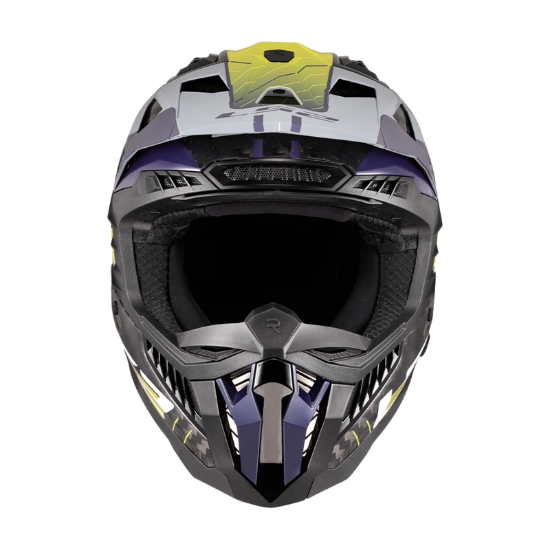 Motocrosshelm LS2 MX703 X-Force Galuo grau-fluo gelb