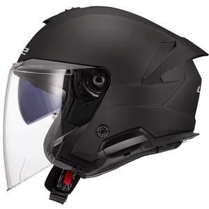 Offener Motorradhelm LS2 OF618 Verso II Solid mattschwarz
