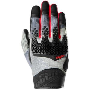 Furygan Jack Motorradhandschuhe schwarz-grau-rot