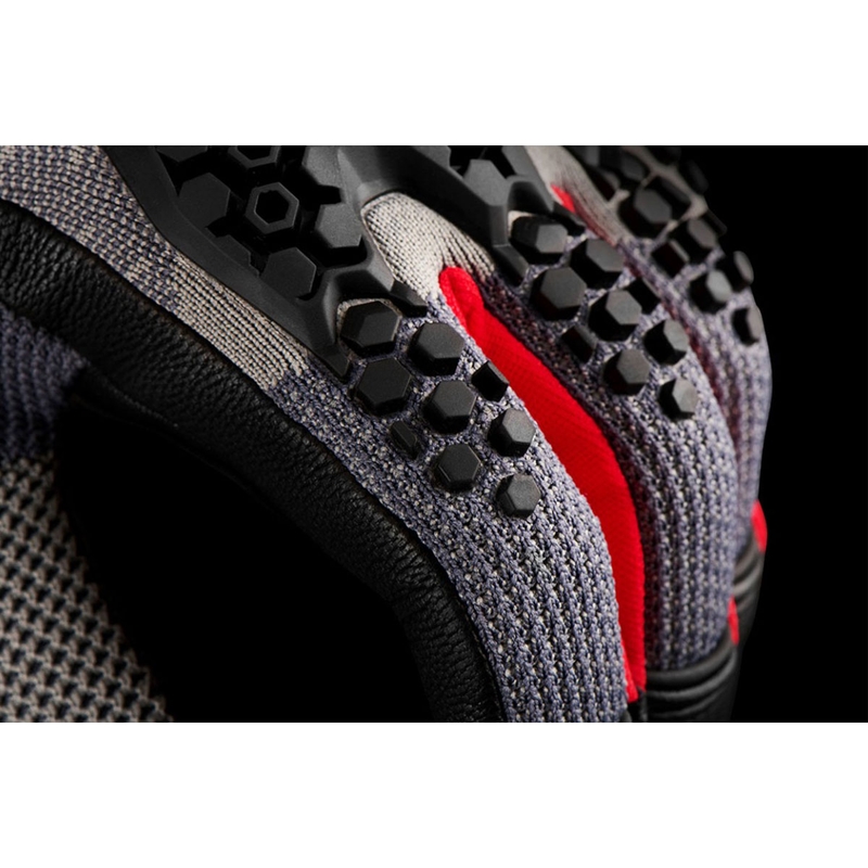 Furygan Jack Motorradhandschuhe schwarz-grau-rot