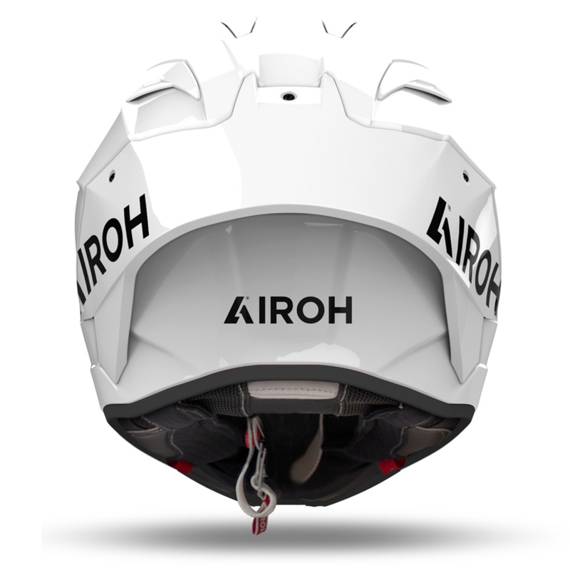 Airoh GP800 FIM Carbon Integralhelm Motorrad weiß