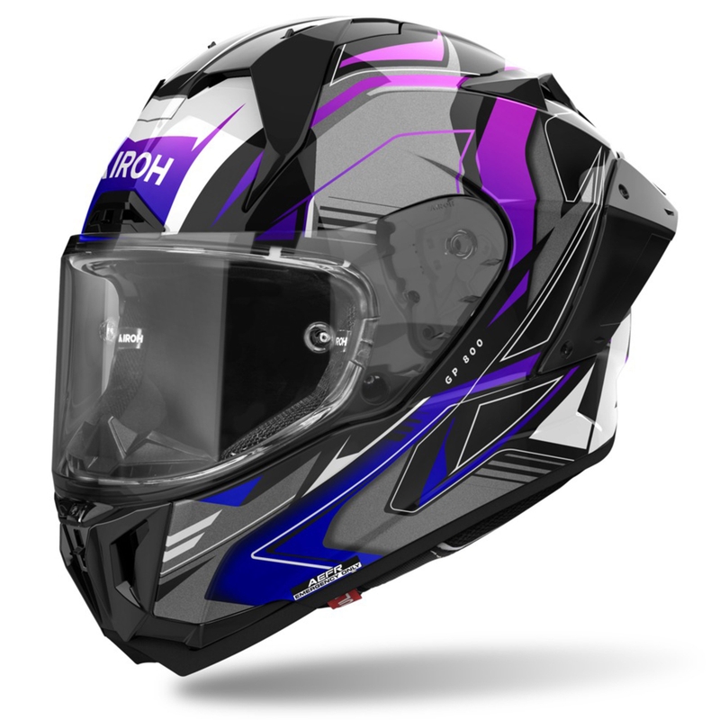 Airoh GP800 Must Integralhelm Motorrad blau