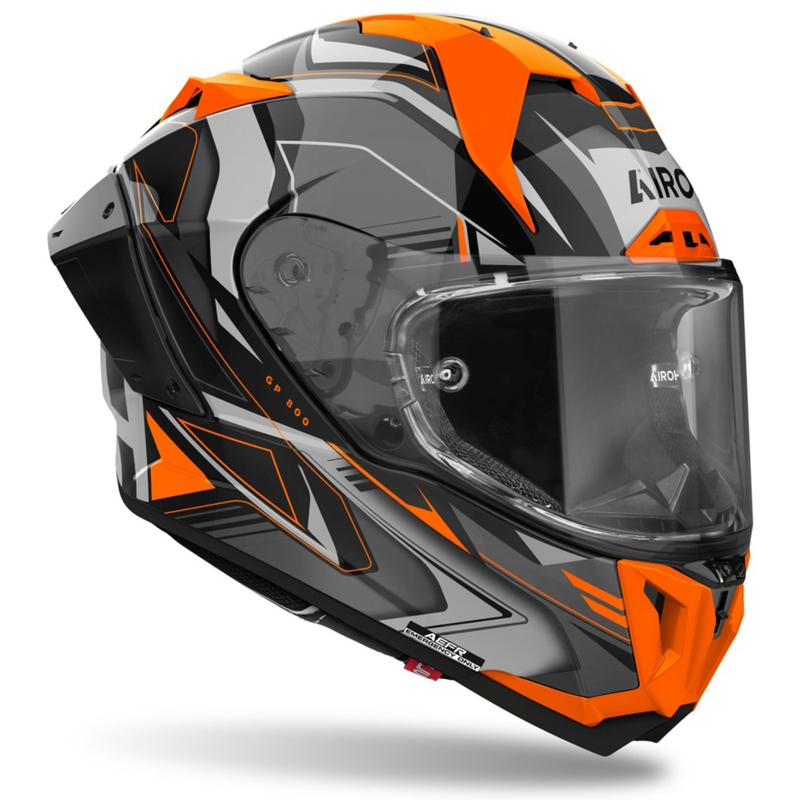 Airoh GP800 Must Integralhelm Motorrad orange