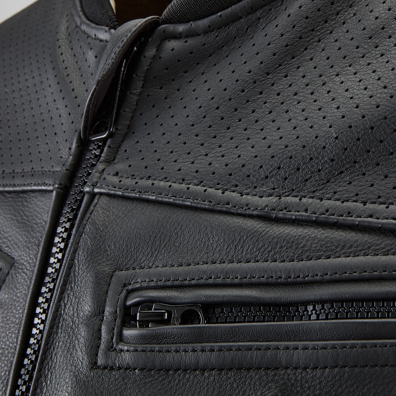 Alpinestars TECH-AIR®3 V2 LEDER System Airbagweste schwarz