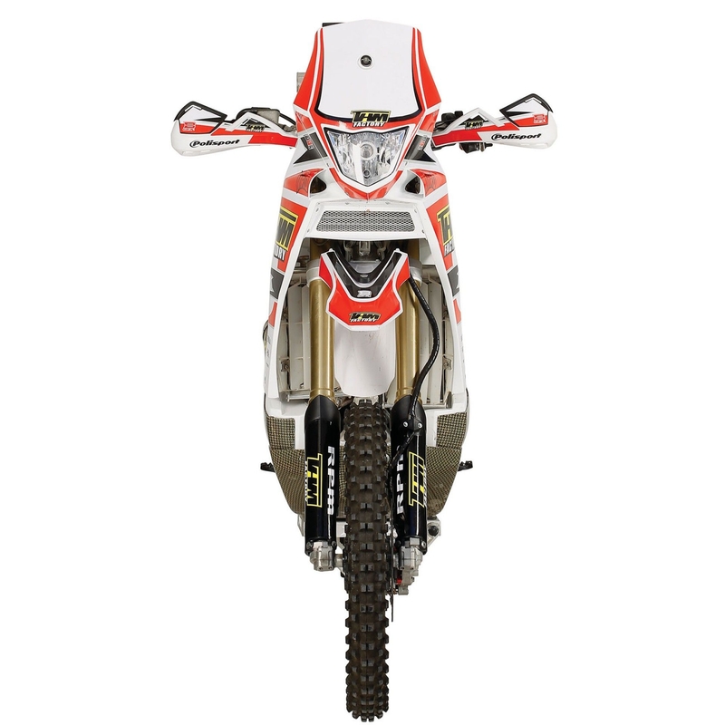 Handguard POLISPORT EVOLUTION INTEGRAL with mounting kit (?22 mm) orange KTM