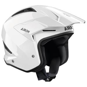 Trial-Motorradhelm Airoh TRR 2 Farbe weiß